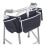 Loops Walking Frame Open Carry Bag - Four Pocket Storage Pouch Disability Walking Aid 4