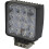 Loops Waterproof Work Light & Mounting Bracket -48W SMD LED - 108mm Square Flash Torch 4
