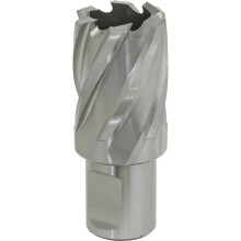 24mm x 25mm Depth Rotabor Cutter - M2 Steel Annular Metal Core Drill 19mm Shank