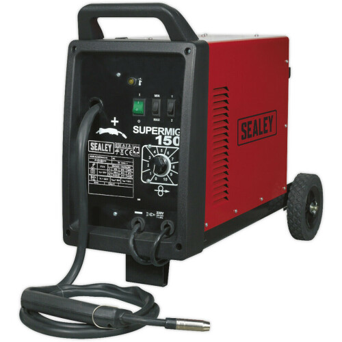 Loops 150A MIG Welder - Forced Air Cooling System - Non-Live Torch - 230V Supply