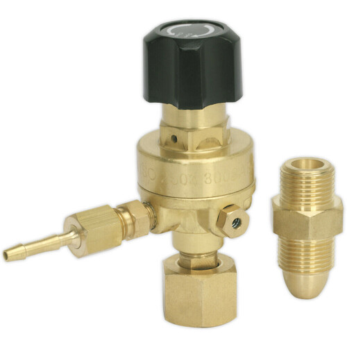 Loops Industrial MIG Gas Regulator - 4bar Max. Pressure - MIG Welding Conversion 2
