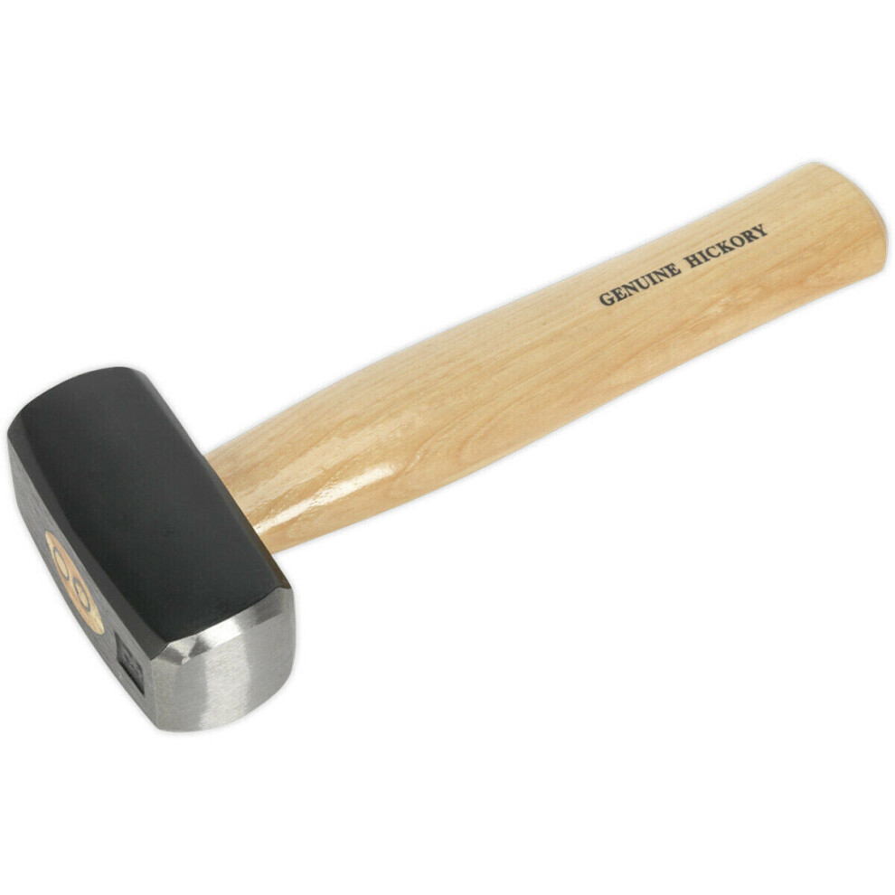 2.5lb Club Hammer with Hickory Wooden Shaft - Drop Forged Carbon Steel Head-image-OPC-P8WM5JD-NEW