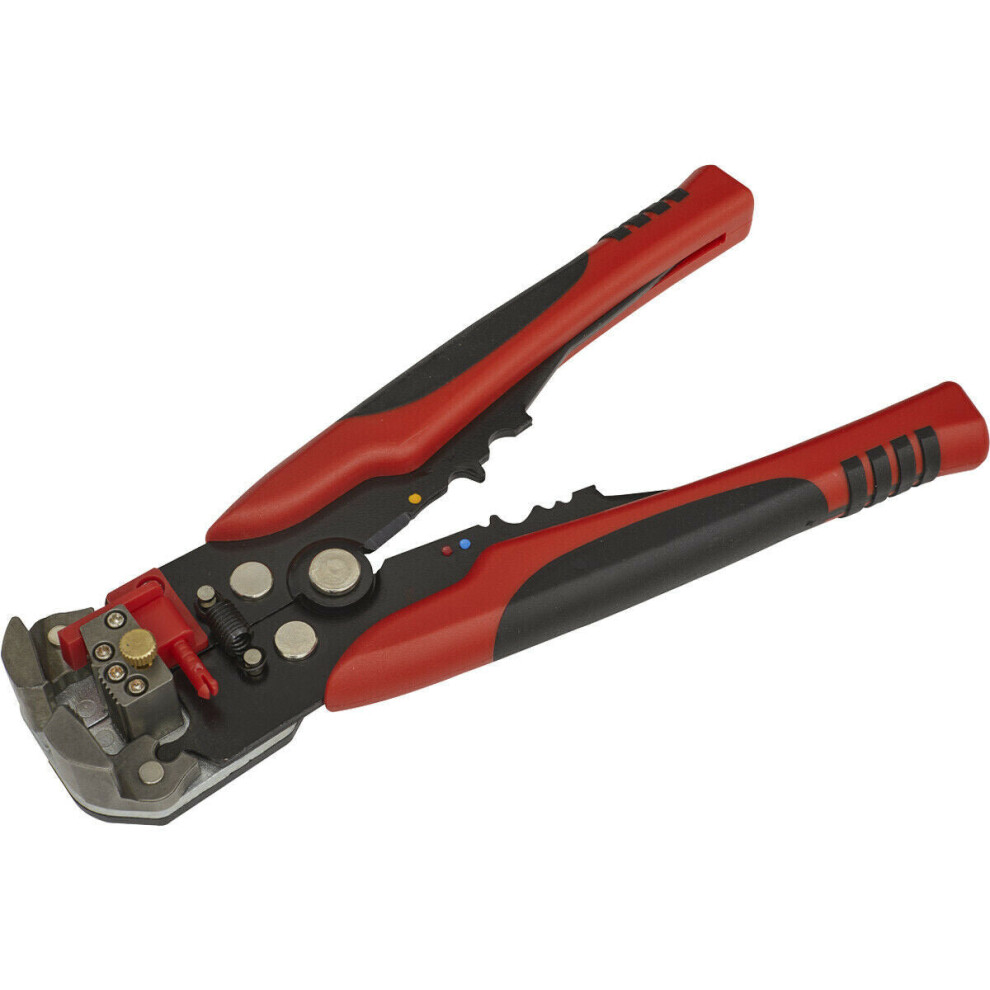 Heavy Duty Automatic Wire Stripping Tool - 0.2mm to 6mm Cables - Steel Jaws