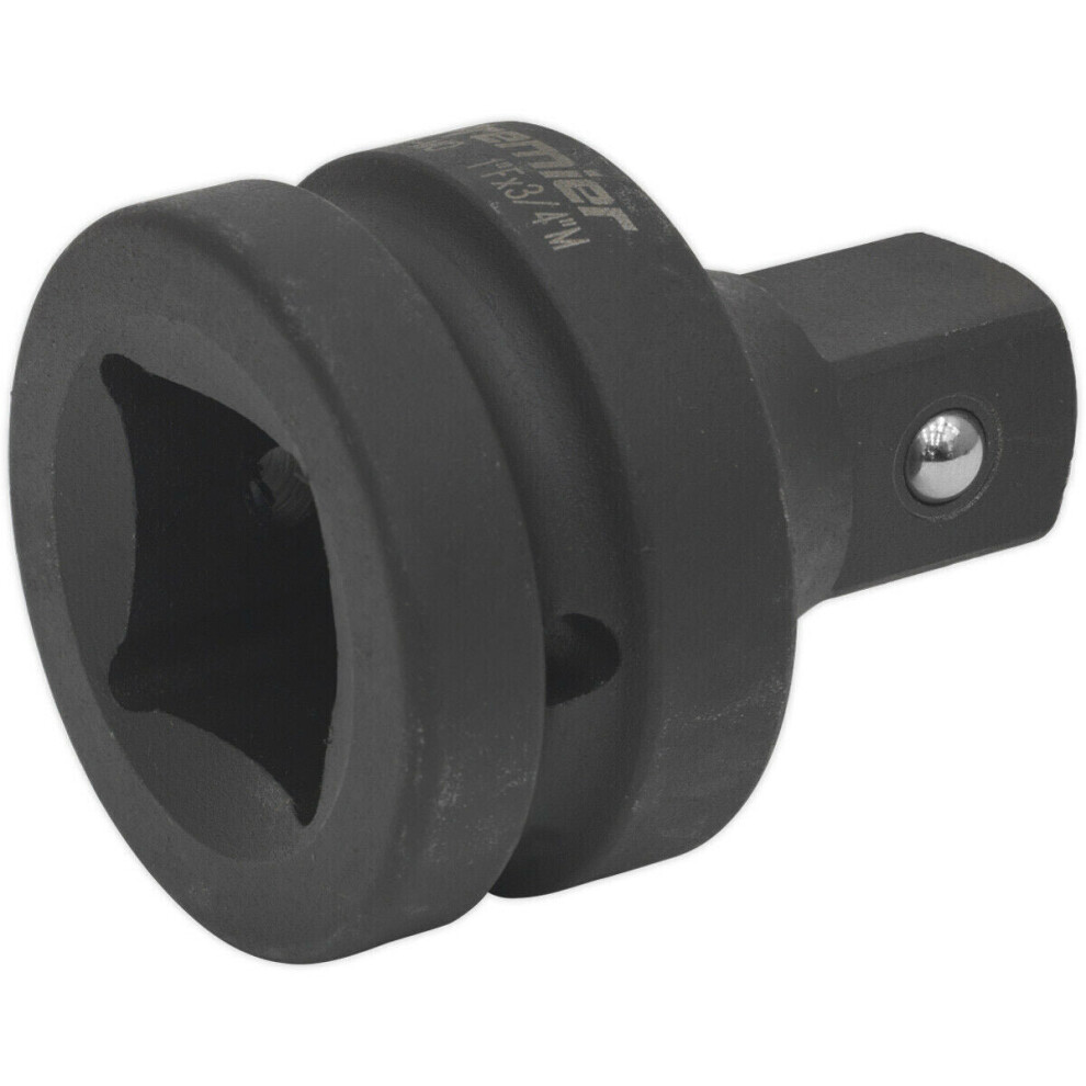 Impact Socket Adaptor - 1" Sq Drive Female to 3/4" Sq Drive Male - Drop Forged