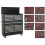 Loops PREMIUM 23 Drawer Topchest & Rollcab Bundle with 446 Piece Tool Kit - Black 1
