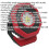 Loops 360Â Pocket Floodlight - 7W COB LED - Rechargeable - Magnetic Base - Red 2