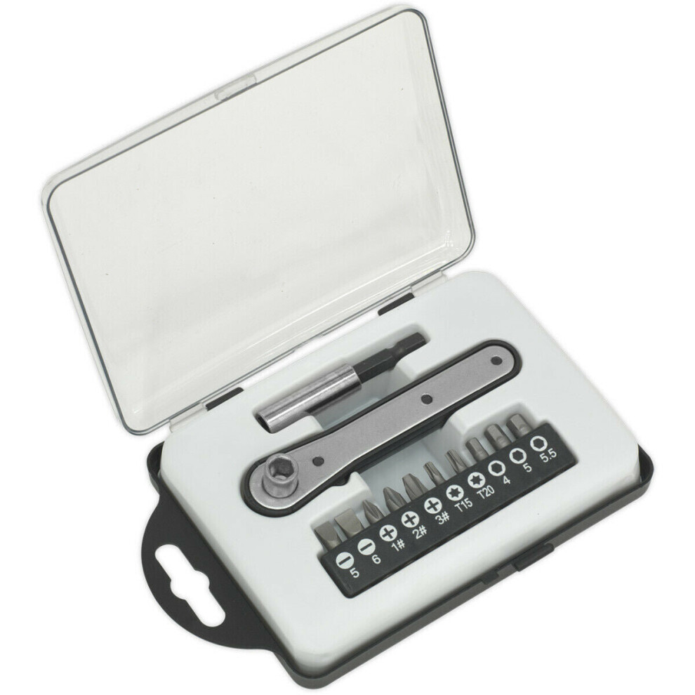 12 Pack Ratchet Screwdriver Set- Flip Reverse Mechanism & Magnetic Extension Bar