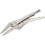 Loops 210mm Long Nose Locking Pliers - Deeply Serrated 60mm Jaws - Riveted Handle 3