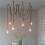 Loops Multi Light Ceiling Pendant 6 Bulb Gloss Copper Industrial Adjustable Hang Hook 4