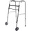 Loops Folding Walking Frame with Wheels - Lightweight Aluminium - Adjustable Height 1
