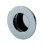 Loops 2x Circular Low Profile Recesesd Flush Pull 50mm Diameter Bright Stainless Steel 4