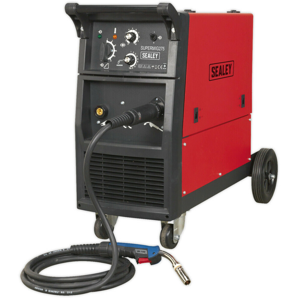 270A MIG Welder - Forced Air Cooling System - Non-Live Euro Torch - 230V Supply