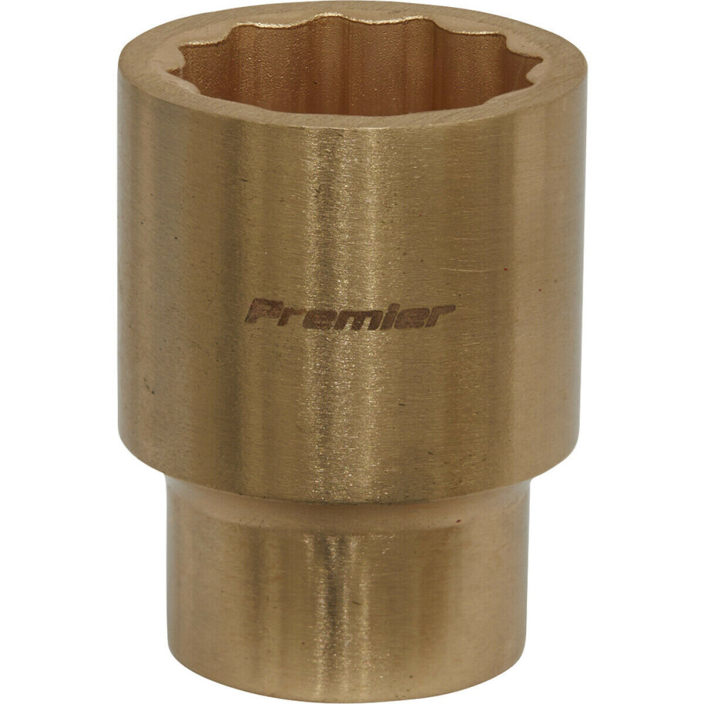 Loops 23Mm Non-Sparking Walldrive Socket - 1/2" Square Drive - Beryllium Copper