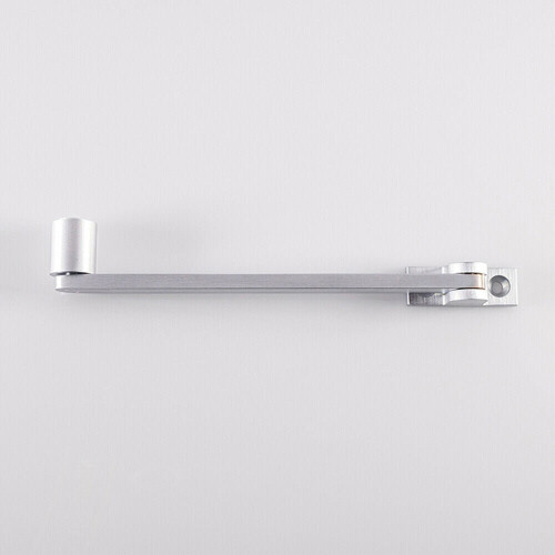 Loops Roller Arm Window Stay 138mm Arm Length Satin Chrome Window Fitting 2