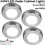 Loops 4x LED Kitchen Cabinet Spotlights 240V WARM WHITE Surface Flush Mount Light Kit 2