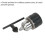 Loops 13mm Drill Chuck & Key - 1/2" x 20 UNF Thread - Cordless Power Tool Key 2