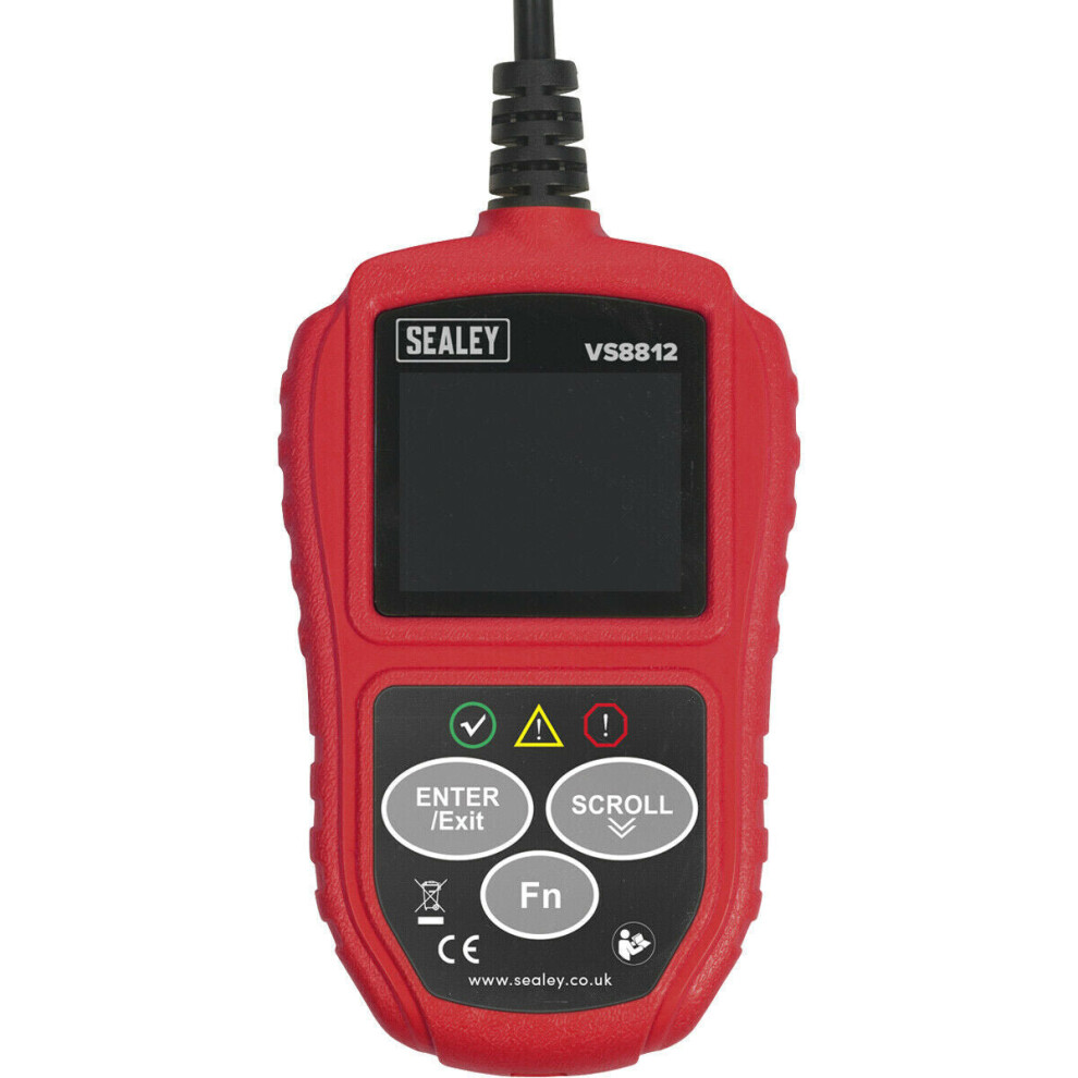 Eobd Code Reader - Live Data Stream - Automotive Diagnostic Tool - Can Enabled 5056581943682