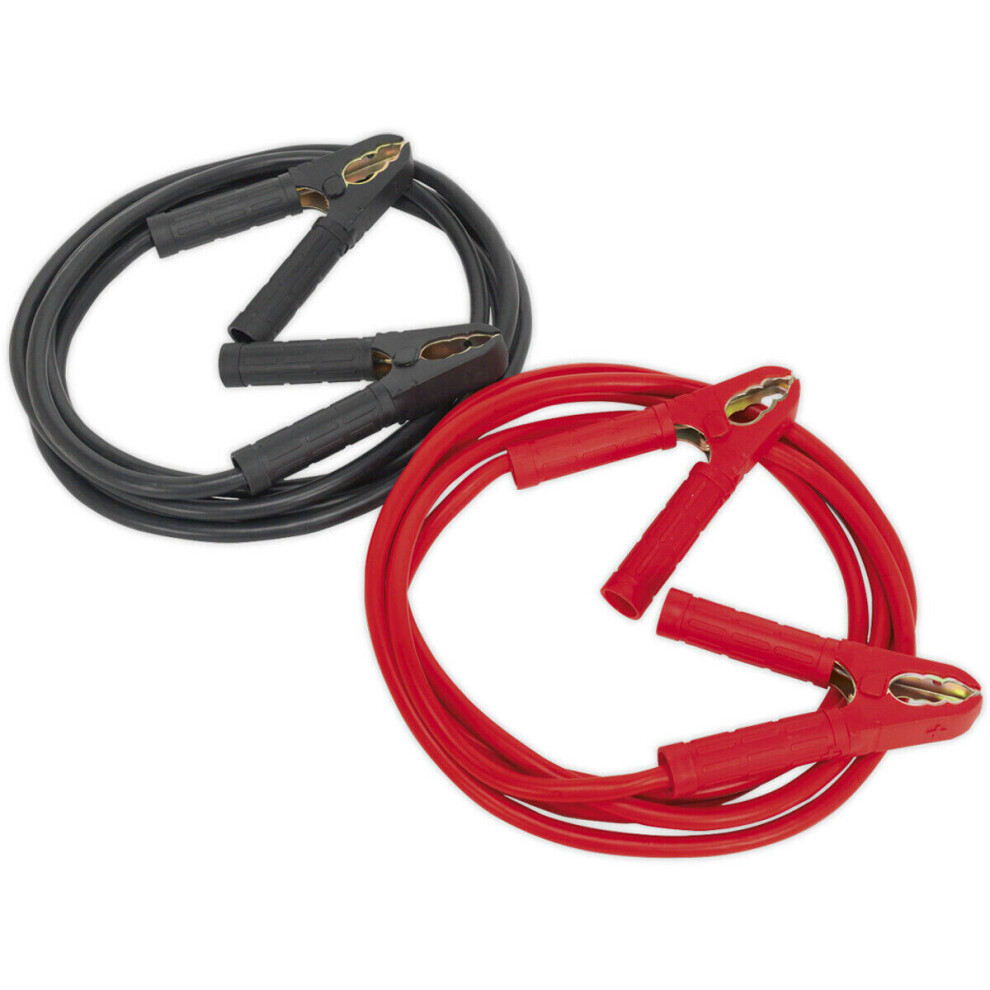 480A Booster Cables - 35mm x 4.5m - Copper Coated Aluminium - Insulated