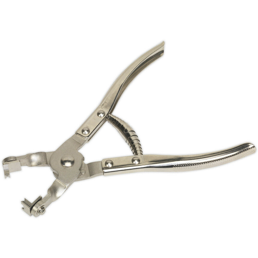 Fuel Line Pliers - Rotating Spring Loaded Jaws - Suitable for VAG Group Vehicles