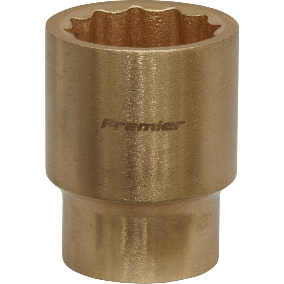 24mm Non-Sparking WallDrive Socket - 1/2" Square Drive - Beryllium Copper