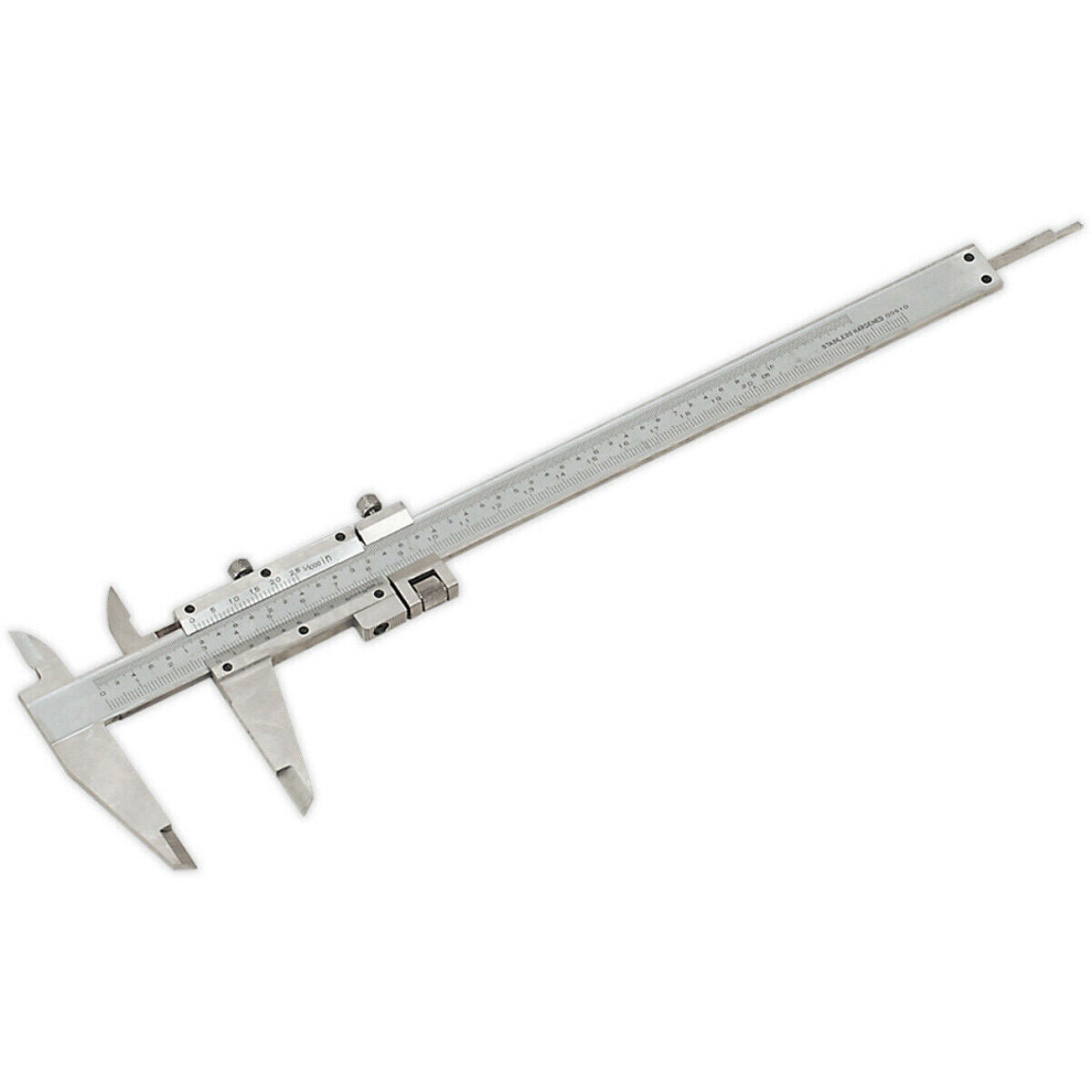 200Mm Vernier Calipers - Hardened & Tempered - Dual Locking Carriage - Case 5056524255452