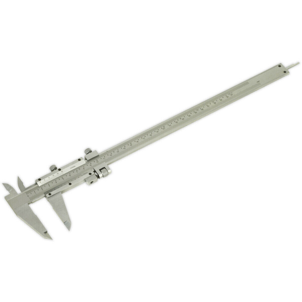 300Mm Vernier Calipers - Hardened & Tempered - Dual Locking Carriage - Case 5056524255476