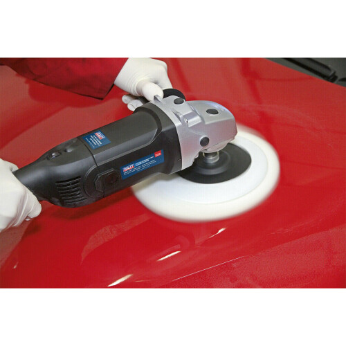 Loops 170mm Variable Speed Sander & Polisher - 1300W 230V - High Torque Detailing Kit 2