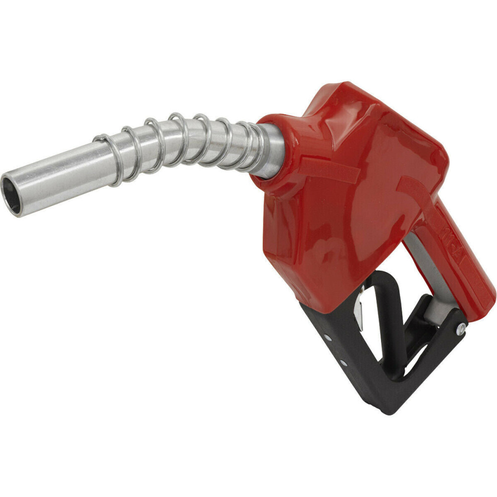 Loops Aluminium Delivery Nozzle - Automatic Shut-Off - Diesel & Unleaded Petrol