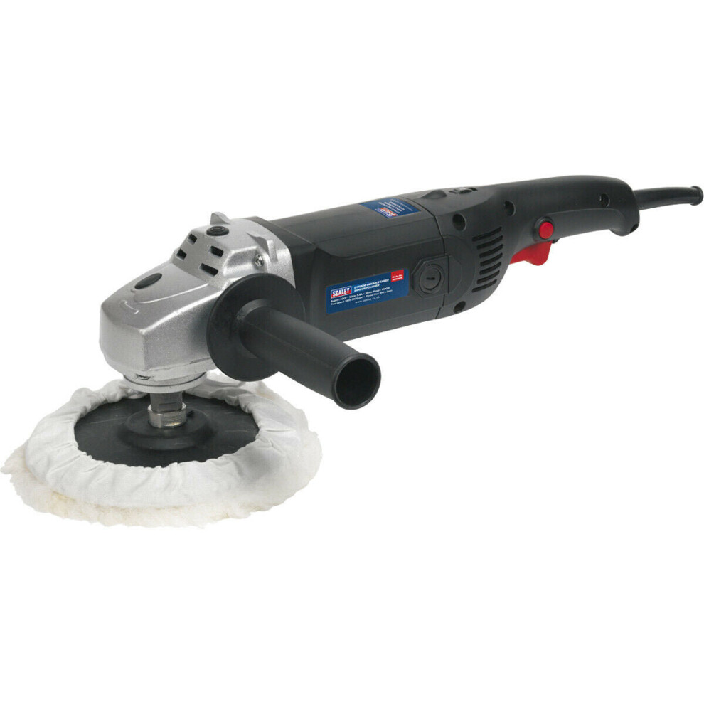 170mm Variable Speed Sander & Polisher - 1300W 230V - High Torque Detailing Kit