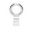 Loops Large Cylinder Latch Pull Night Latch Handle 76 x 45mm Satin Chrome 2