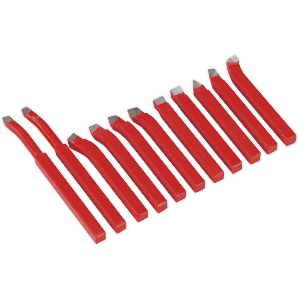 11 Piece HSS Cutter Tool Set - 8 x 8mm Section - Suitable For ys08845 Lathe