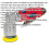 Loops 50mm AIR Orbital Disc Sander - 1/4" BSP - Variable Speed Hook & Loop Backing Pad 2