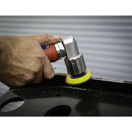 Loops 50mm AIR Orbital Disc Sander - 1/4" BSP - Variable Speed Hook & Loop Backing Pad 2