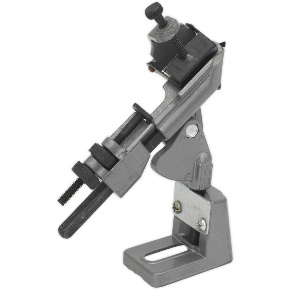 Drill Bit Sharpener Bench Grinder Attachment - Precise Sharpening - Angle Gauge