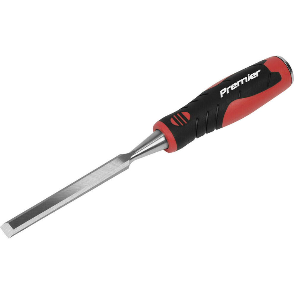 12Mm Hammer-Thru Wood Chisel - Bevel Edged Blade - Chrome Vanadium Steel 5056524255094