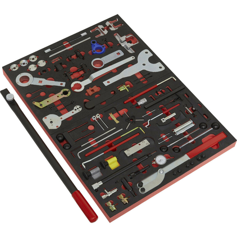 59 Pc Diesel & Petrol Master Timing Tool Kit For VAG ENGINES - BELT CHAIN DRIVE