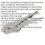 Loops 185mm Locking Pliers - Straight Deeply Serrated 30mm Jaws - Hardened Teeth 2