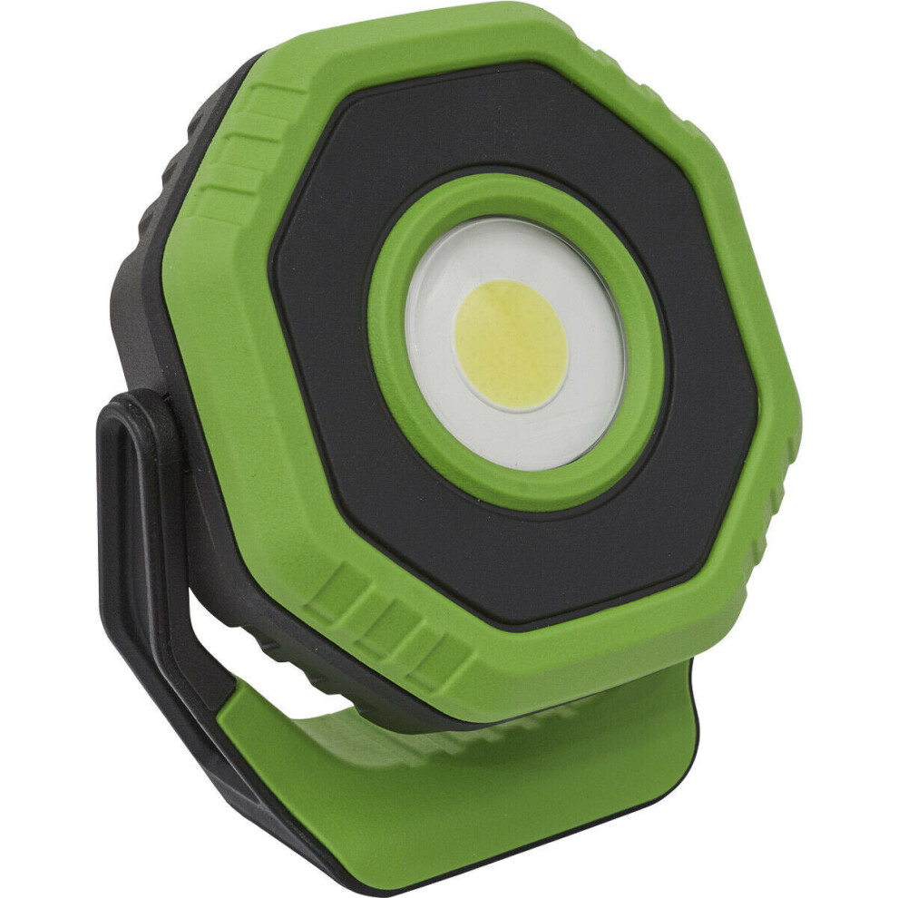 360Â Pocket Floodlight - 7W COB LED - Rechargeable - Magnetic Base - Green