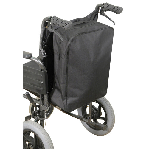 Black Mobility Scooter Storage Bag - Fits Most Scooters - One Large Compartment 2