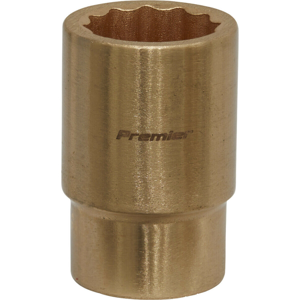 19Mm Non-Sparking Walldrive Socket - 1/2" Square Drive - Beryllium Copper 5056524291344