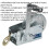 Loops Geared Hand Winch with Webbing - 900kg Capacity - Manual Break - Hardened Steel 2