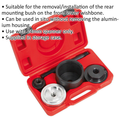 Loops Front Suspension Bush Removal & Install Tool Set - Lower Wishbone - For VAG 1