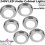 Loops 6x LED Kitchen Cabinet Spotlight *240V* NATURAL WHITE Surface Flush Chrome Light 2