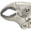 Loops 220mm Quick Release Locking Pliers - 45mm Jaw Capacity - Hardened Teeth 3