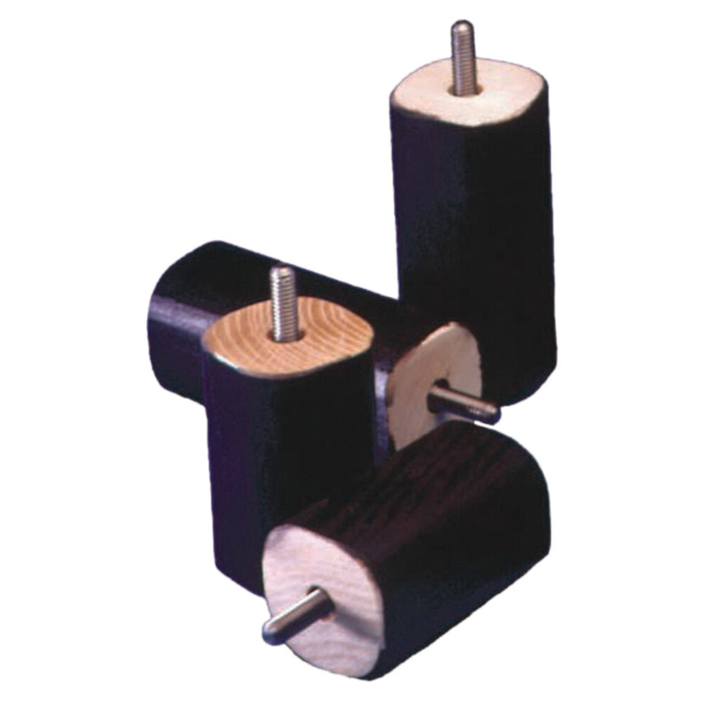 Loops 75Mm Adjustable Height And Width Linked Bed Raisers - 500Kg Weight Limit
