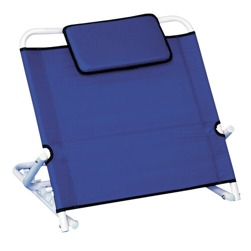 Loops Adjustable Bed Back Rest - Blue Canvas Back Support - 5 Different Angles