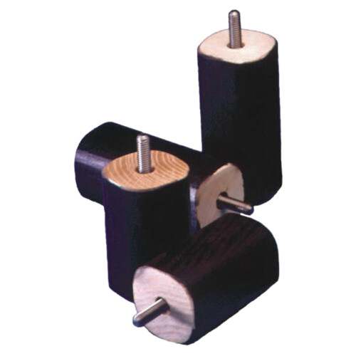Loops 75mm Adjustable Height and Width Linked Bed Raisers - 500kg Weight Limit 2