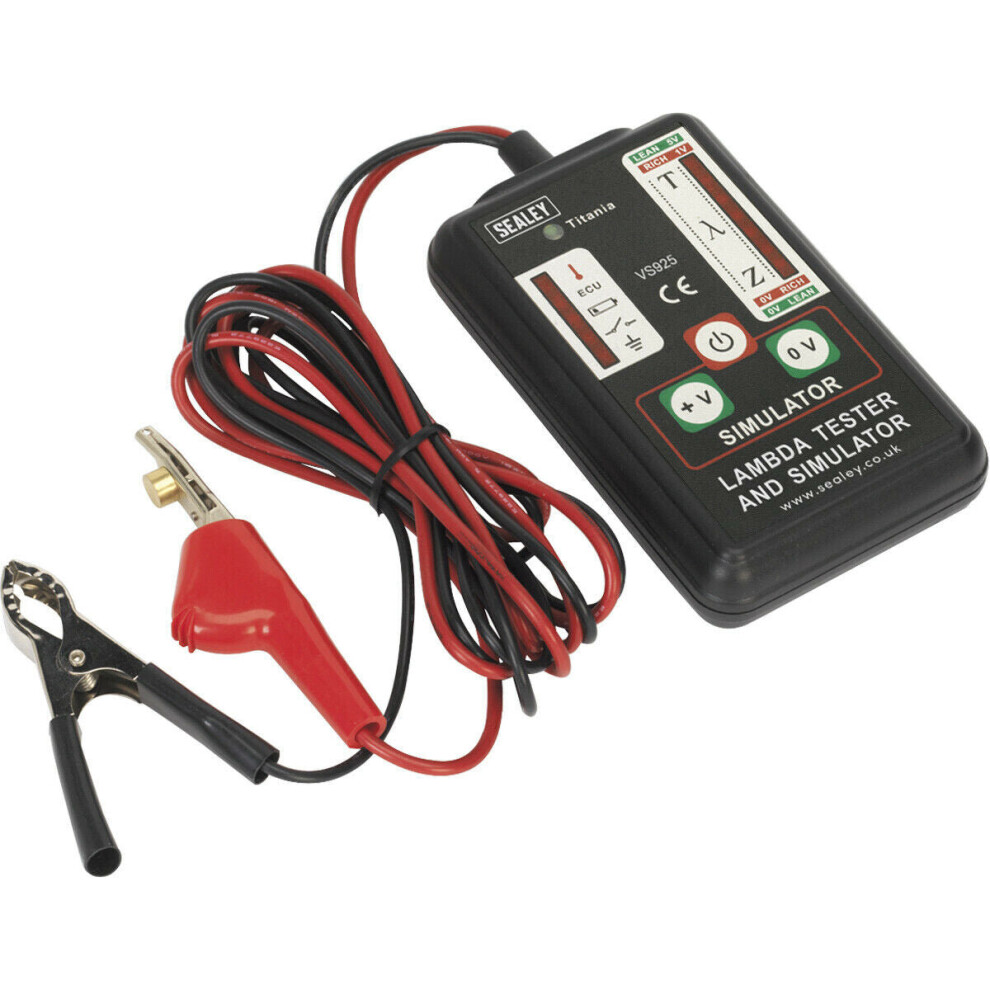 Loops Lambda Sensor Tester & Simulator - Low Battery Indicator - Led Display