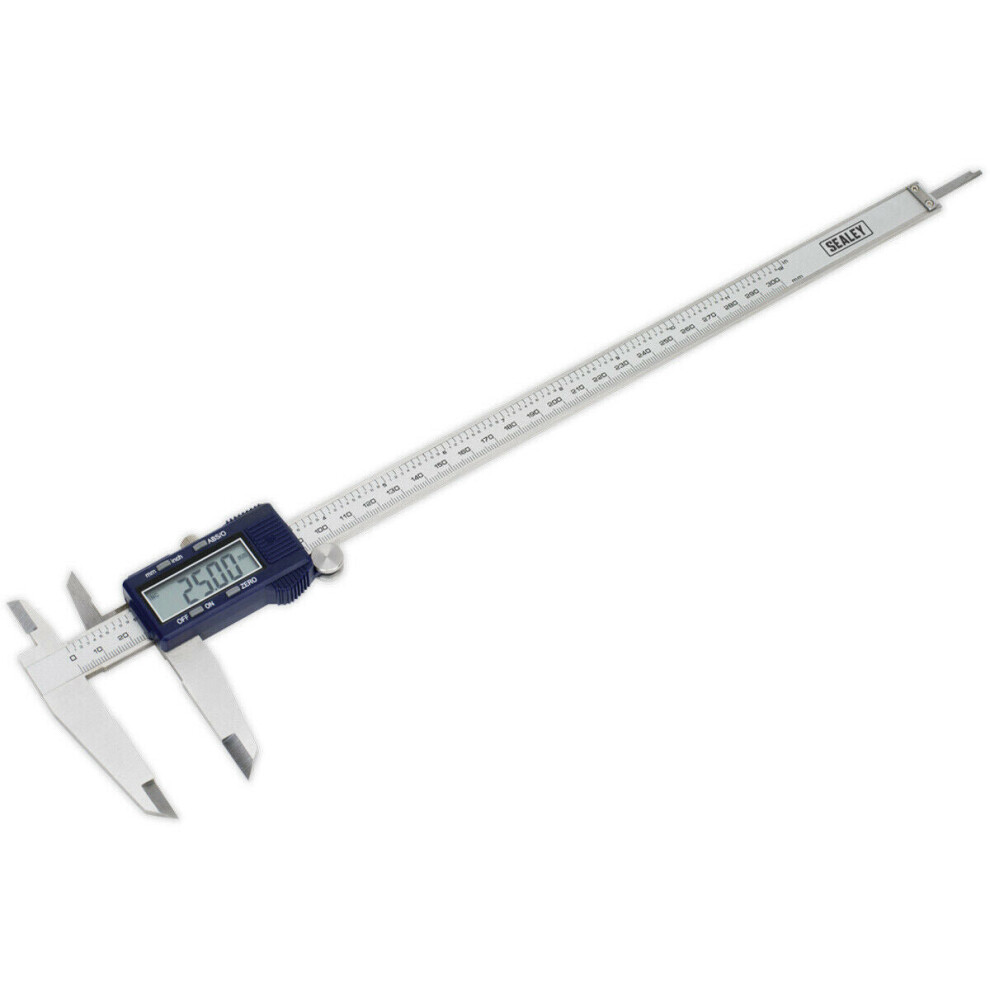 300Mm Digital Vernier Calipers - Hardened & Tempered - Lcd Display - Case 5056524255483