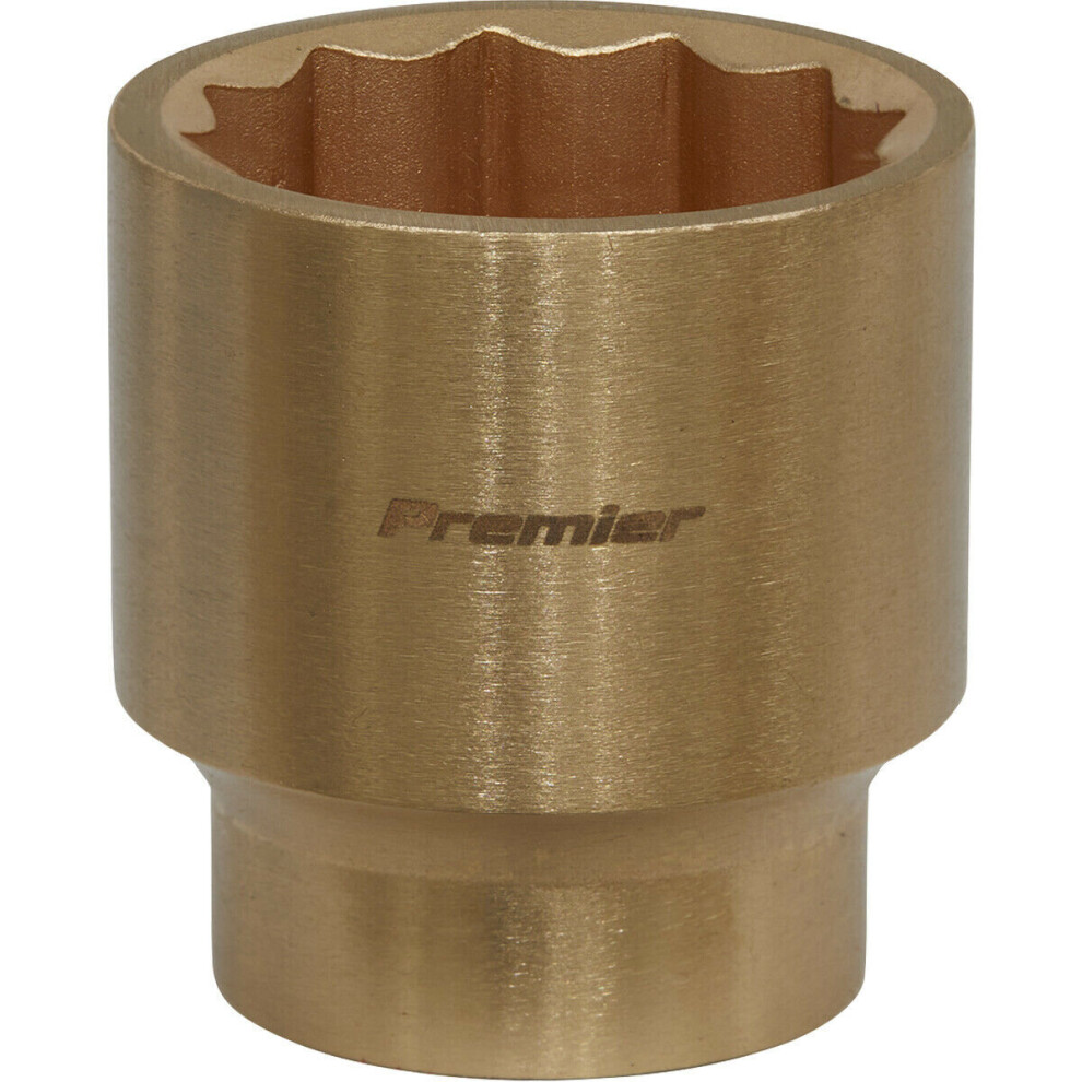 32Mm Non-Sparking Walldrive Socket - 1/2" Square Drive - Beryllium Copper 5056524291443